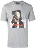 Neil Barrett 'gangsta' T-shirt - Grey