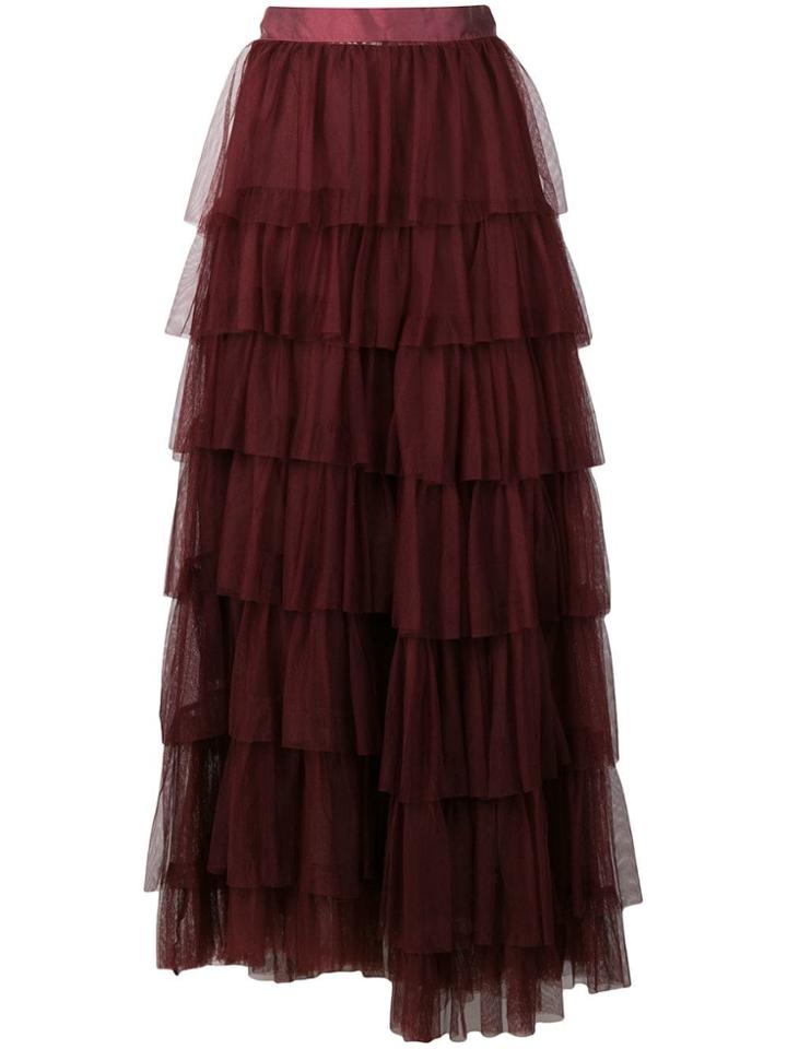 Forte Forte Sheer Layered Skirt