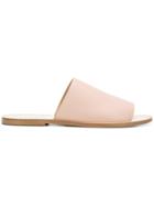 P.a.r.o.s.h. Slip-on Flat Sandals - Nude & Neutrals