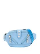 Kenzo Zip Panelled Belt Bag - Blue