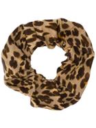 Andamane Leopard Print Scrunchie - Neutrals