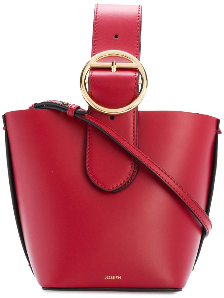 Joseph O-ring Top Handle Bag - Red