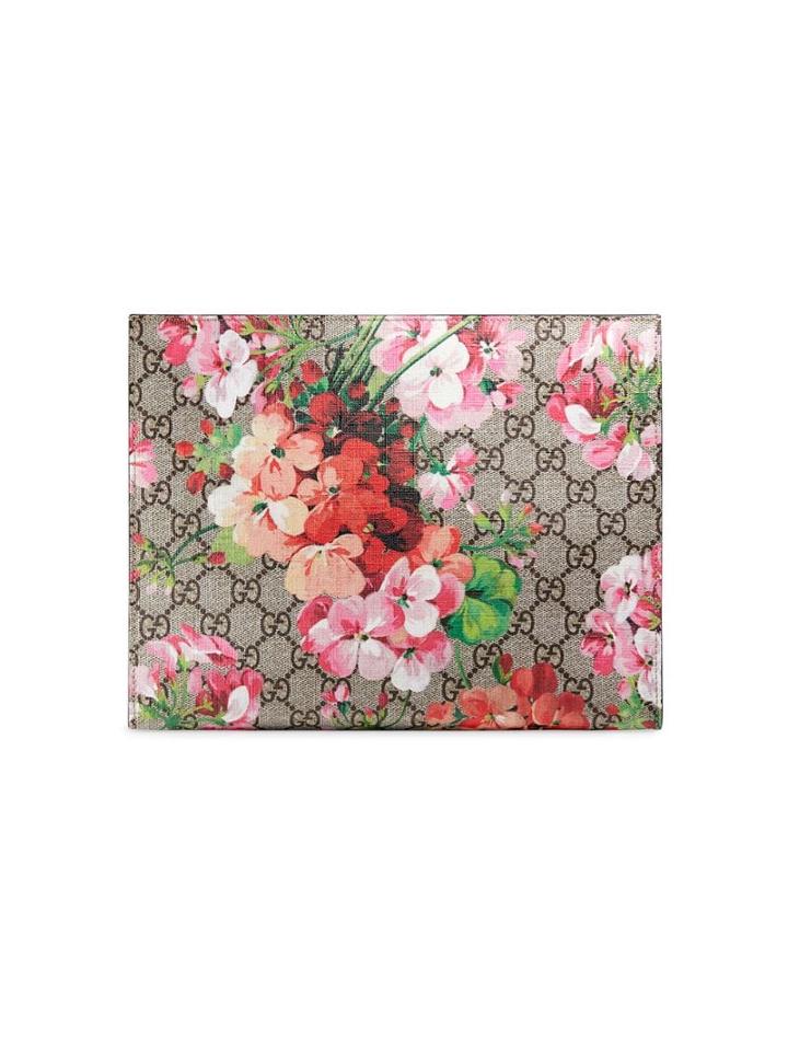 Gucci Gg Blooms Large Cosmetic Case - Neutrals