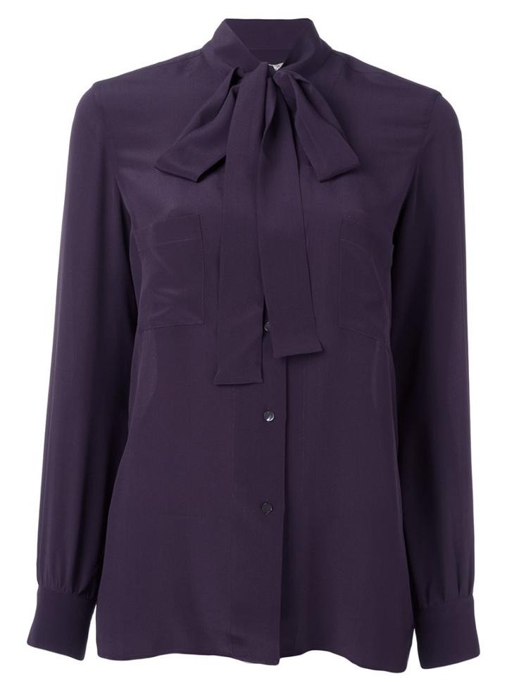 Golden Goose Deluxe Brand 'chicago' Shirt, Women's, Size: Large, Pink/purple, Silk