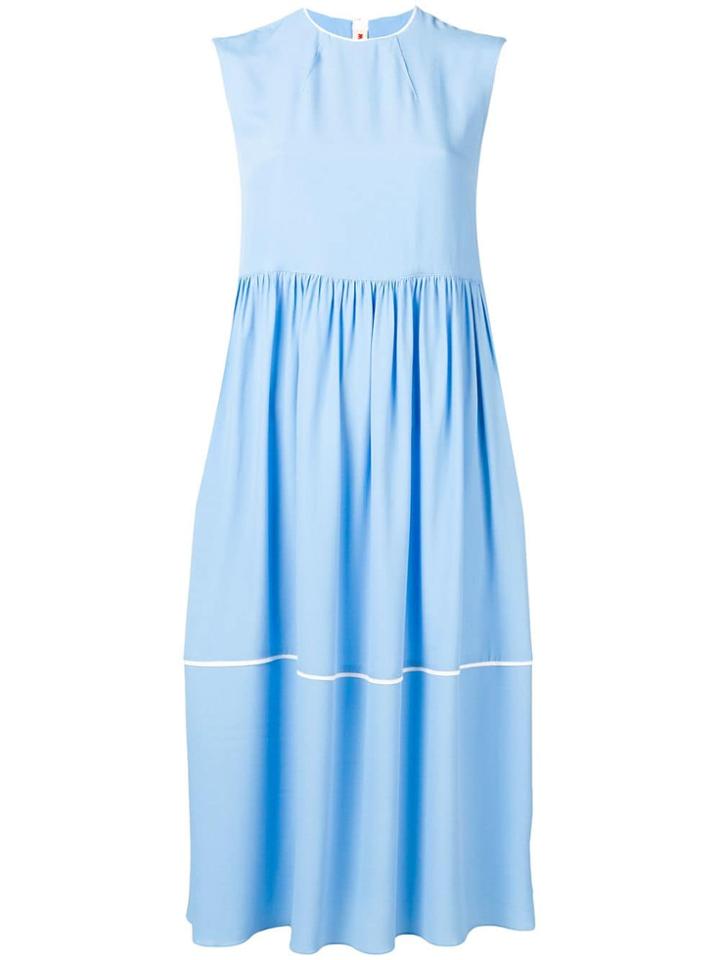 Marni Sleeveless Midi Dress - Blue