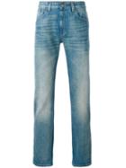 Gucci - Stonewashed Web Jeans - Men - Cotton - 31, Blue, Cotton