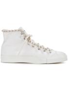 Muveil Pearl Embellished Hi-top Sneakers