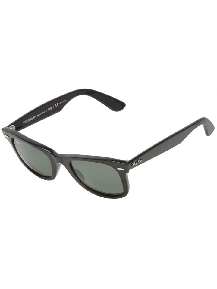 Ray-ban Rectangular Framed Sunglasses - Black