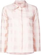Brock Collection Checked Shirt - Pink