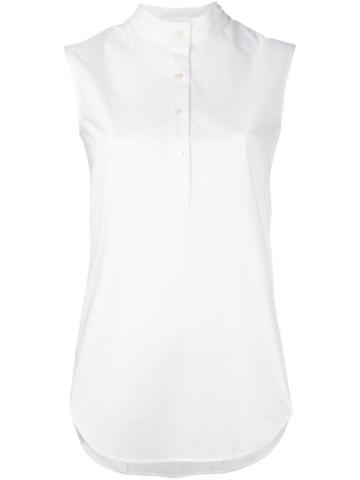 Io Ivana Omazic Mandarin Neck Sleeveless Shirt