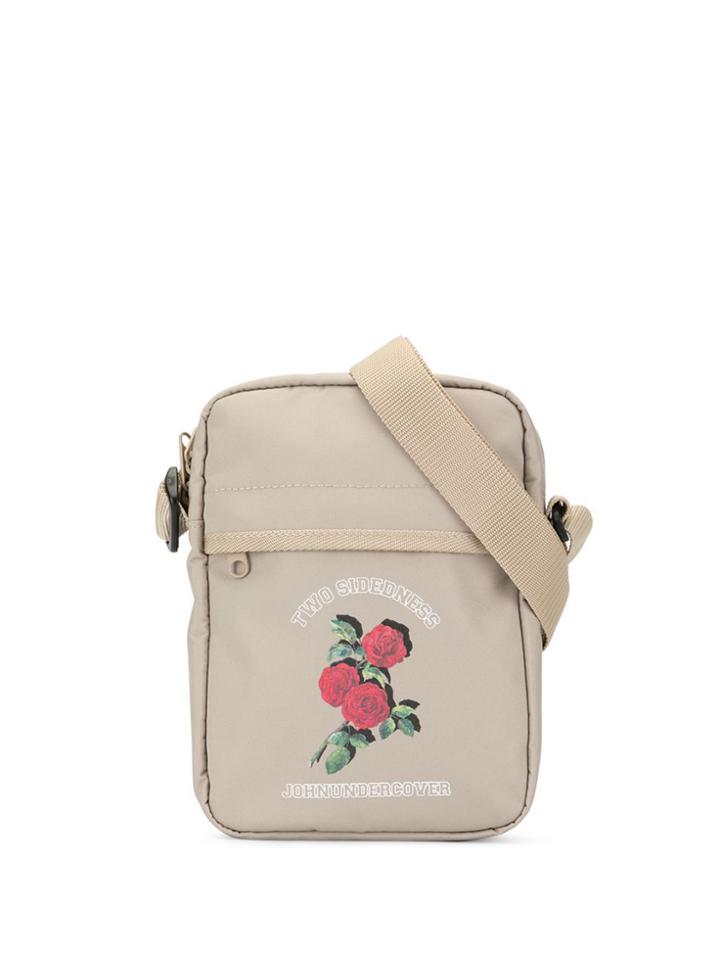 John Undercover The Sideness Crossbody Bag - Brown