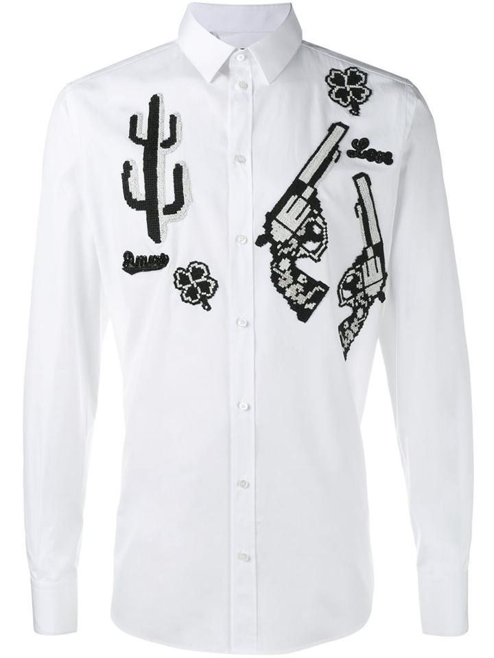 Dolce & Gabbana Patch Detail Shirt
