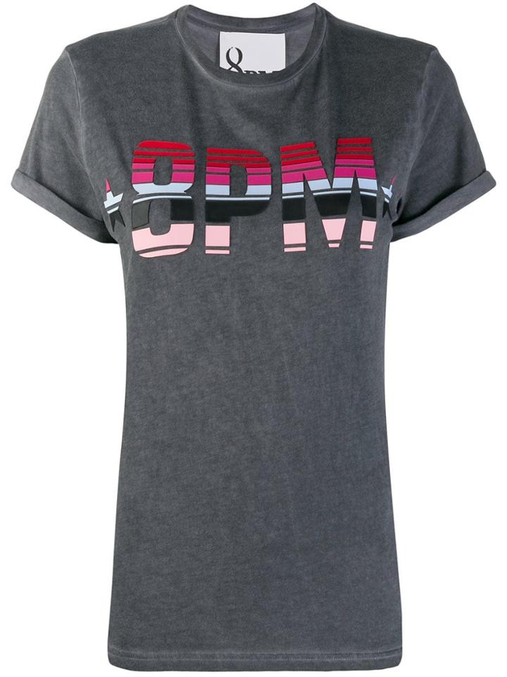 8pm Printed Logo T-shirt - Grey