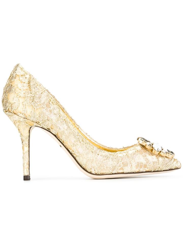 Dolce & Gabbana 'bellucci' Pumps - Metallic