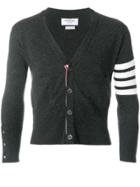 Thom Browne Cashmere Button-down Cardigan - Grey