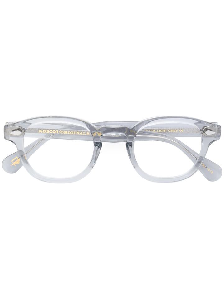 Moscot Paneled Arm Sunglasses - Grey