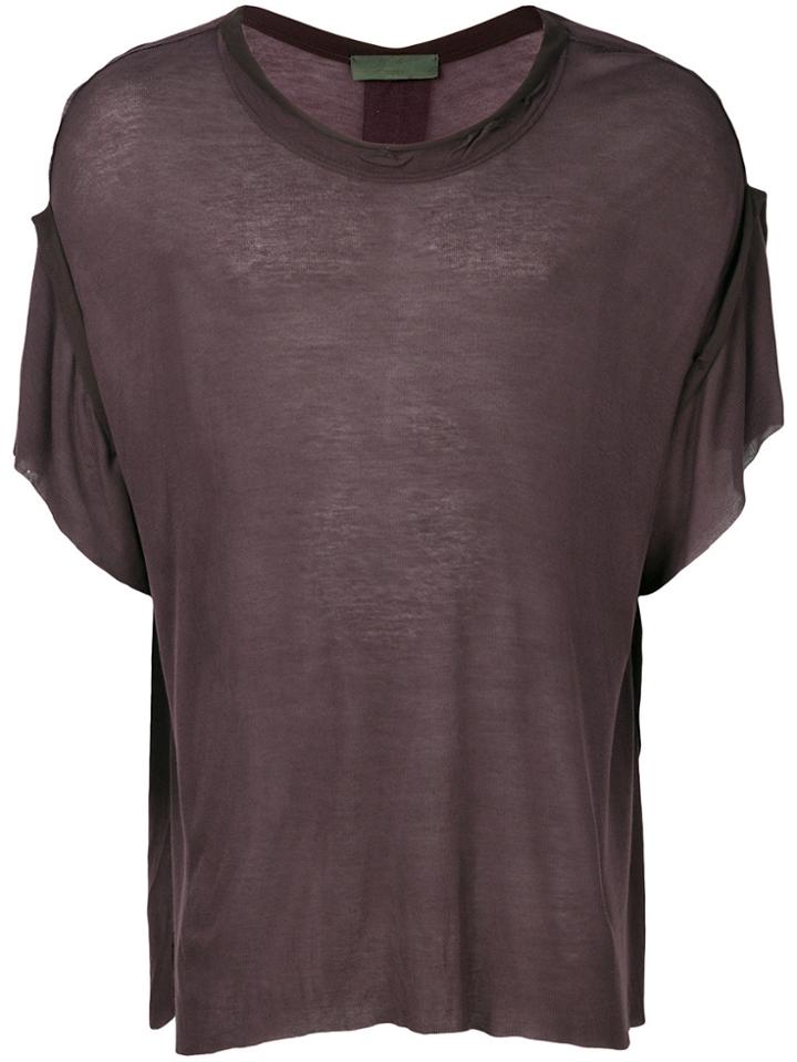 Di Liborio Oversized T-shirt - Pink & Purple
