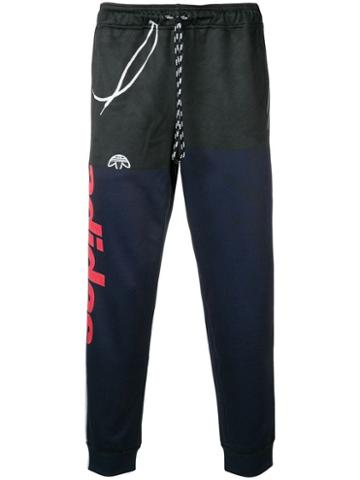 Adidas Originals By Alexander Wang Side-panelled Track Pants - Blue