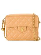 Chanel Vintage Quilted Crossbody Bag, Women's, Brown