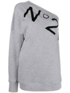 No21 Single Sleeve Sweatshirt - Grey