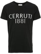 Cerruti 1881 Logo Print T-shirt - Black