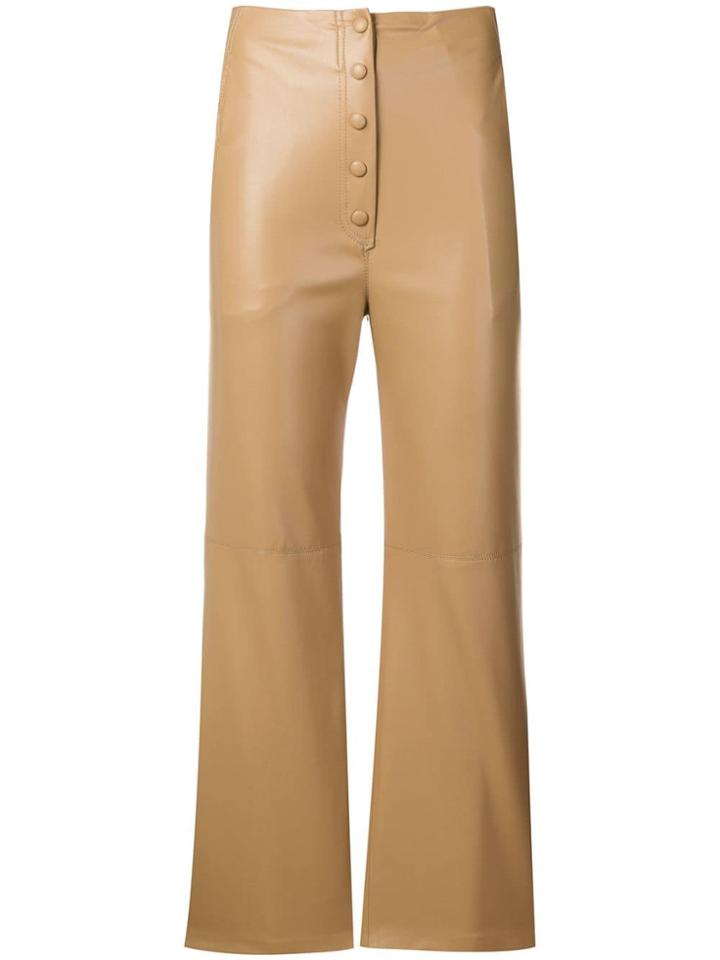 Nanushka Sora Cropped Trousers - Neutrals