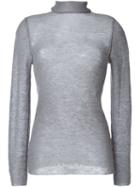 Rito Sheer Jumper, Women's, Size: 38, Grey, Mohair