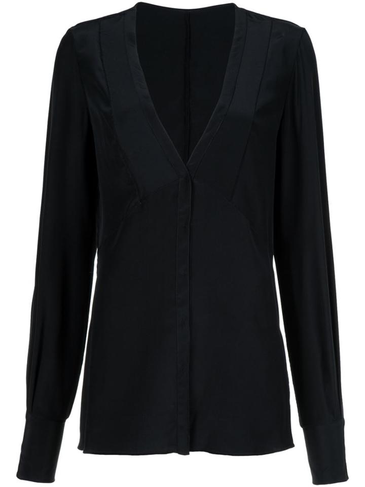 Jason Wu V-neck Buttoned Blouse