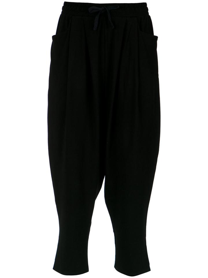 Uma Raquel Davidowicz Drop-crotch Trousers - Black