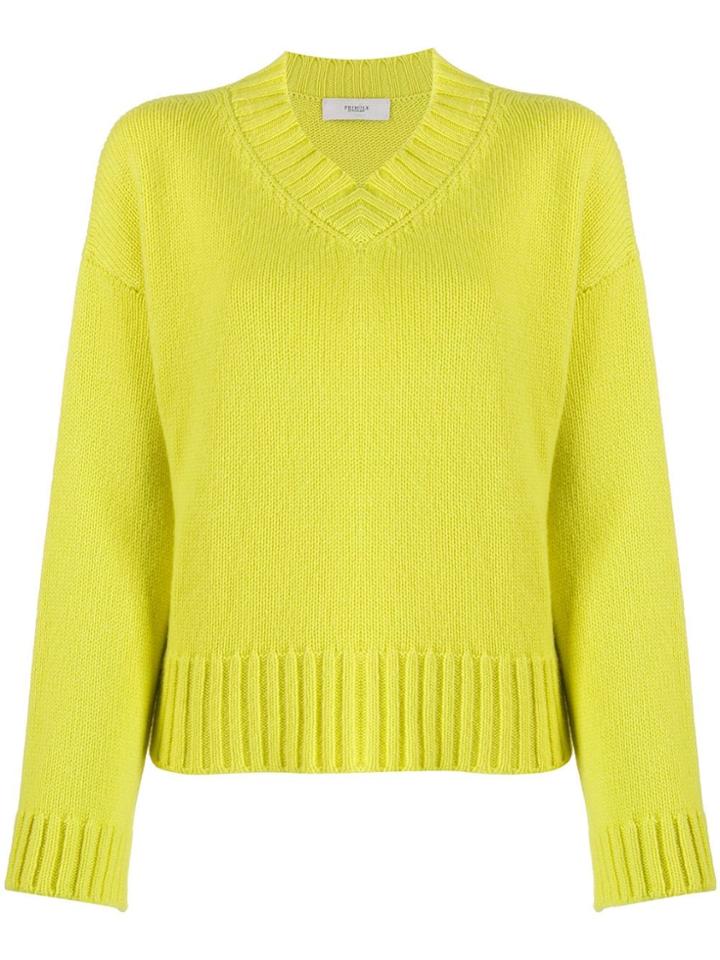 Pringle Of Scotland Cashmere Long-sleeve Sweater - Green