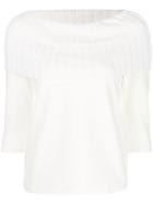 Twin-set Short-sleeve Top - White