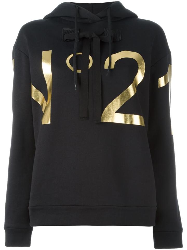 No21 Logo Print Hoodie