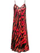 Ellery - Runway Squiggle Print Slip Dress - Women - Silk/spandex/elastane - 8, Women's, Black, Silk/spandex/elastane