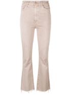 Mother Cropped Jeans - Nude & Neutrals