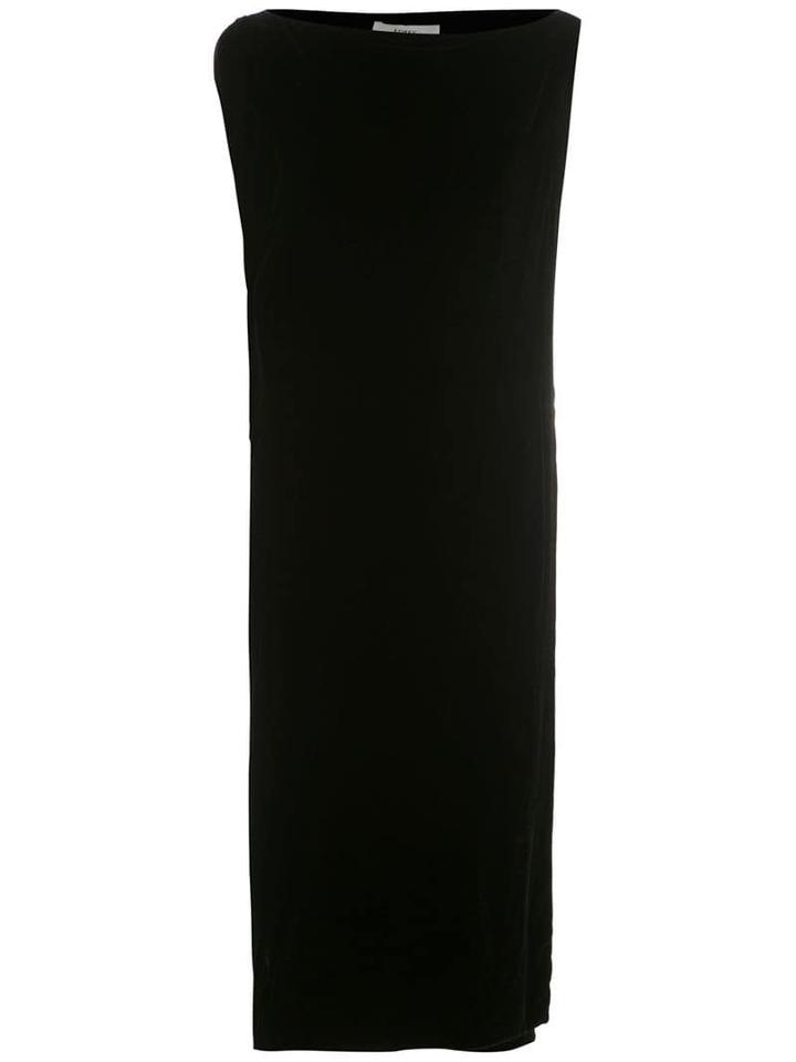 Egrey Boat Neck Dress - Black