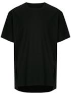 Osklen Eco Overlap Hybrid T-shirt - Black