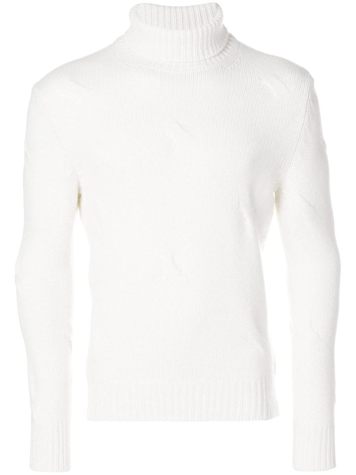 La Fileria For D'aniello Turtle Neck Jumper - White