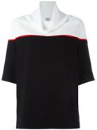 Kenzo Colour Block Top - Black