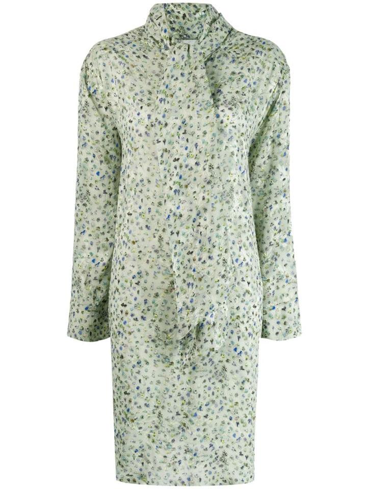 Acne Studios Fluid Scarf Dress - Green