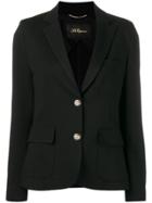 Les Copains Classic Single-breasted Blazer - Black
