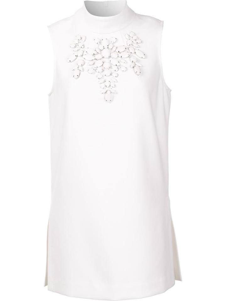 Trina Turk 'jaya 2' Top, Women's, Size: 4, White, Polyester/spandex/elastane/viscose/cotton