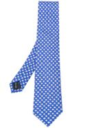 Salvatore Ferragamo Sheep Print Tie - Blue