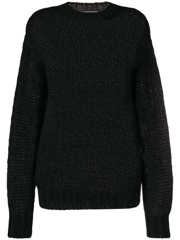 Prada Chunky Sweater - Black
