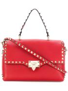 Valentino Valentino Garavani Rockstud No Limit Tote - Red