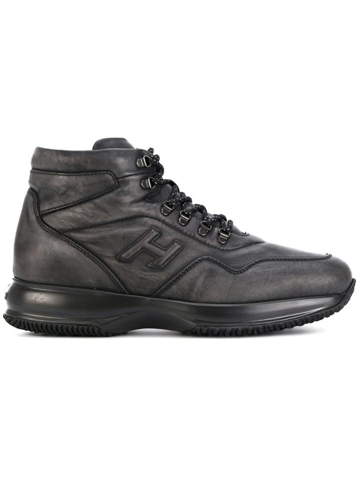 Hogan Interactive Hi-top Sneakers - Grey