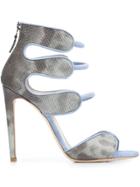 Chloe Gosselin Larkspur Stiletto Sandals - Blue