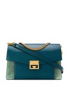 Givenchy Panelled Shoulder Bag - Blue