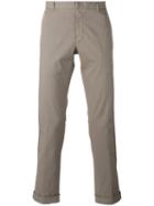 Adriano Trousers - Men - Cotton/spandex/elastane - 52, Nude/neutrals, Cotton/spandex/elastane, Jil Sander
