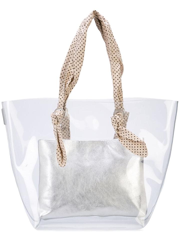 Loeffler Randall Lydia Tote - Silver