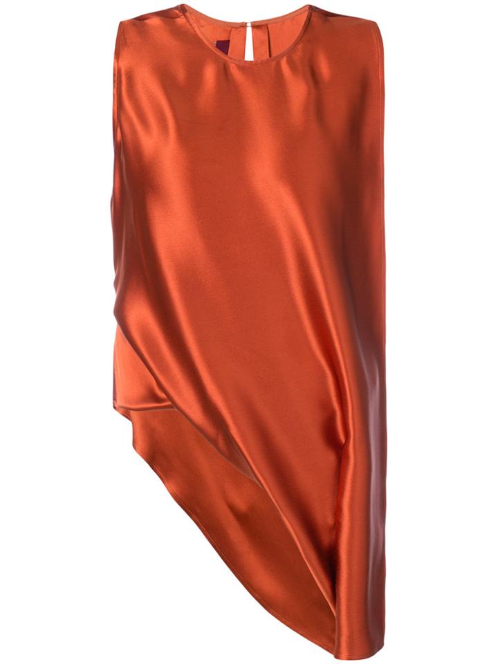 Sies Marjan Lysa Asymmetric Tank Dress - Yellow & Orange
